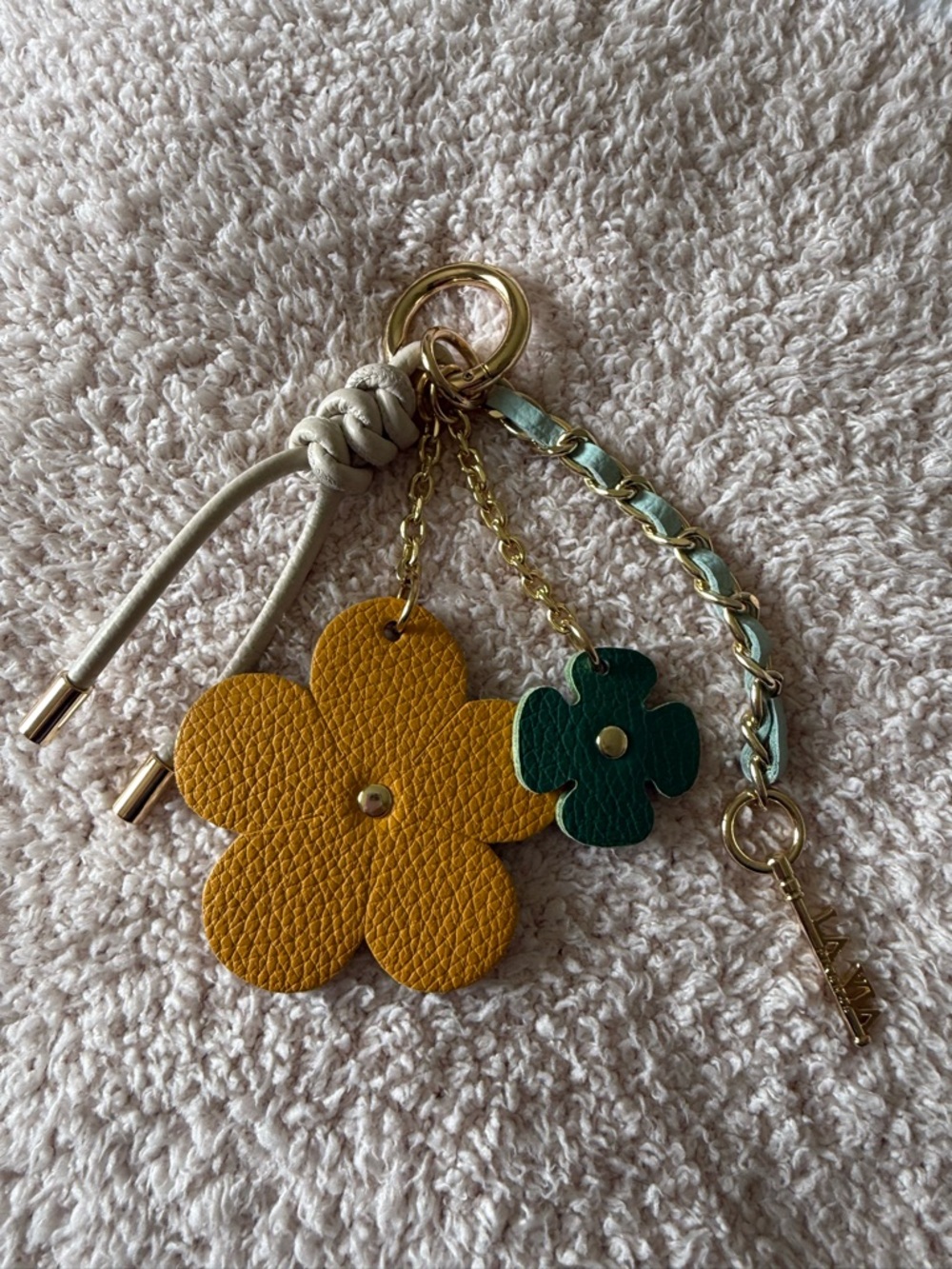 Flower Bag Charm - Picture 2 of 4